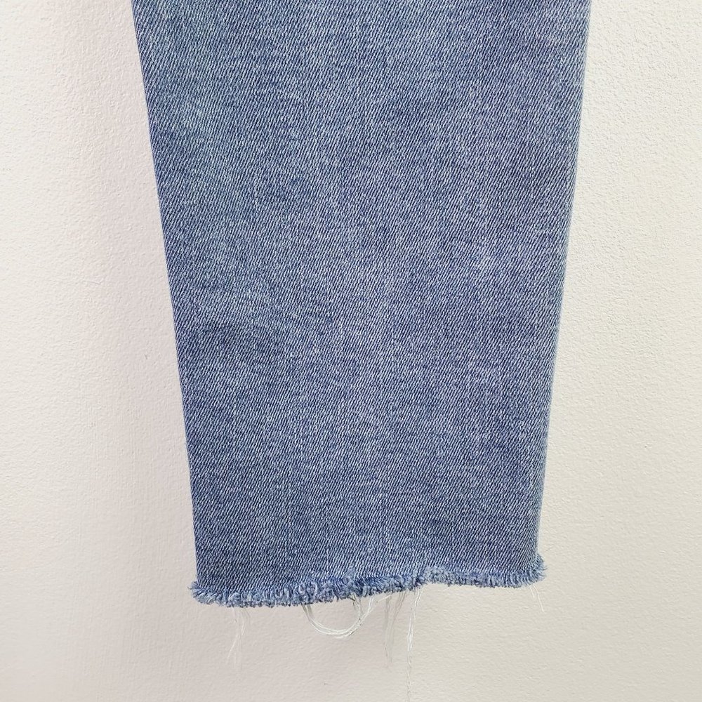 AGOLDE Sophie Raw Hem Ankle SKinny Destressed Jean Sz 25 - Picture 7 of 12